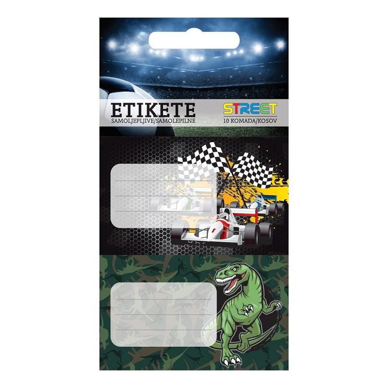 NALJEPNICE ZA SVESKE KIDS BOYS/07 10/1